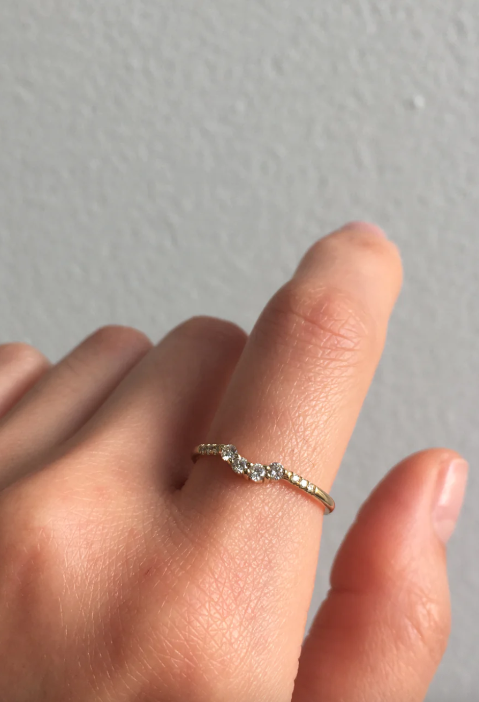 Diamond Arch Ring